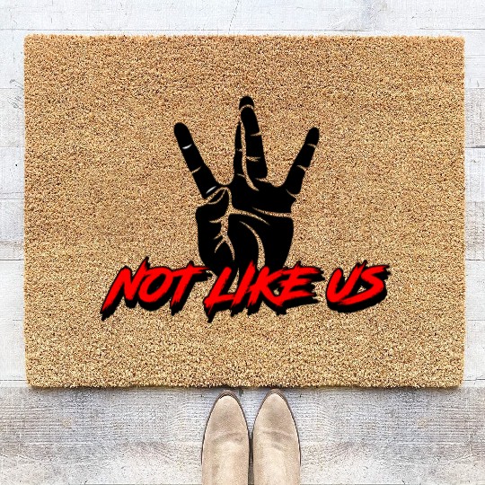 Not Like Us Coir Doormats