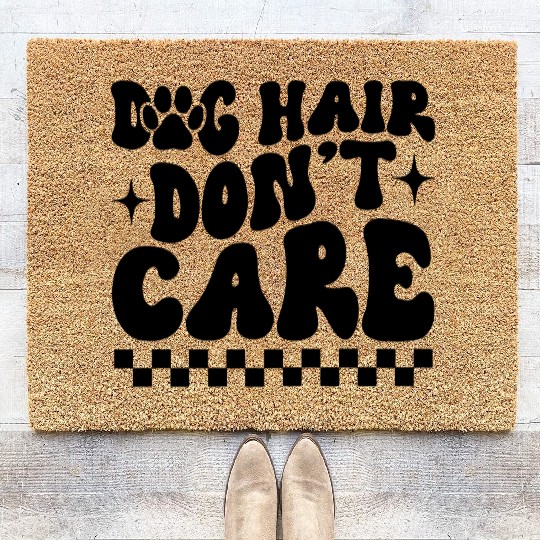 Dog Hair Don t Care Coir Doormats