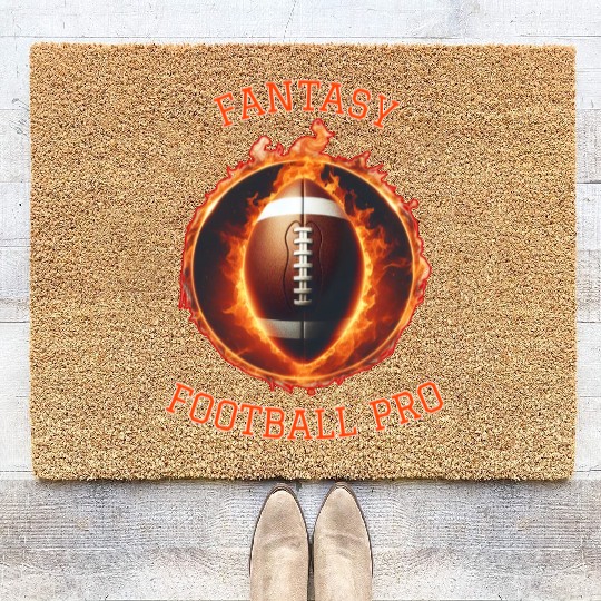 Fantasy Football King Coir Doormats