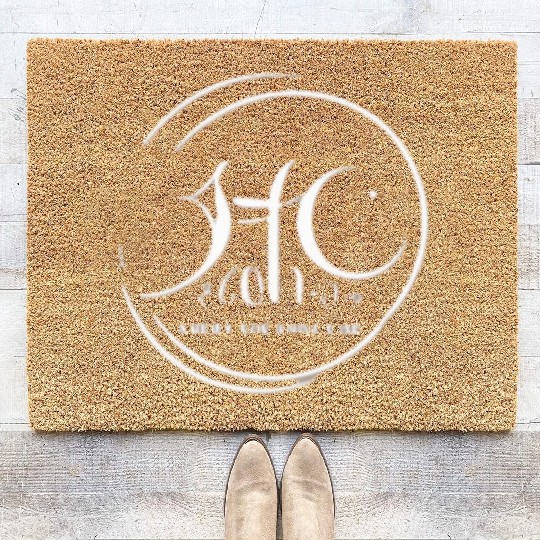 winter wonderland Coir Doormats