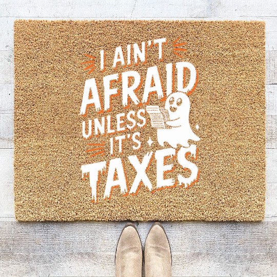 Paranormal Comedy Funny Ghost Humor Lighthearted Coir Doormats