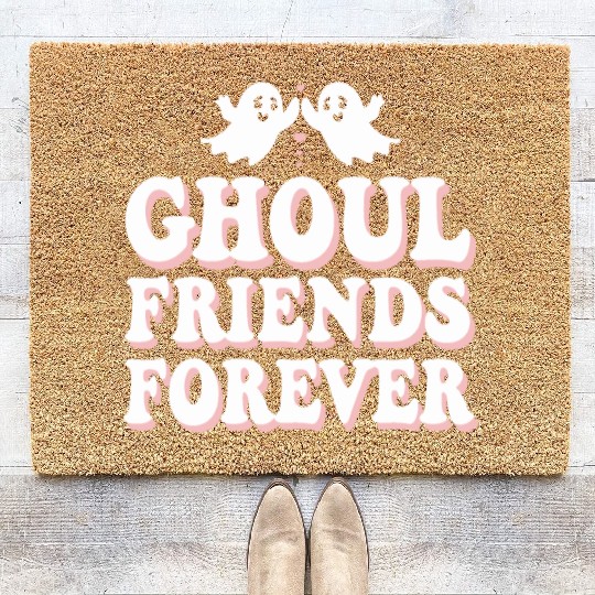 Paranormal Comedy Funny Ghost Humor Lighthearted Coir Doormats