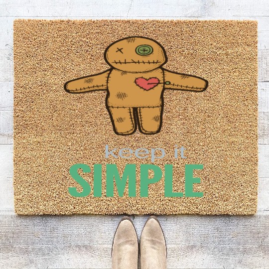 keep it simple Coir Doormats