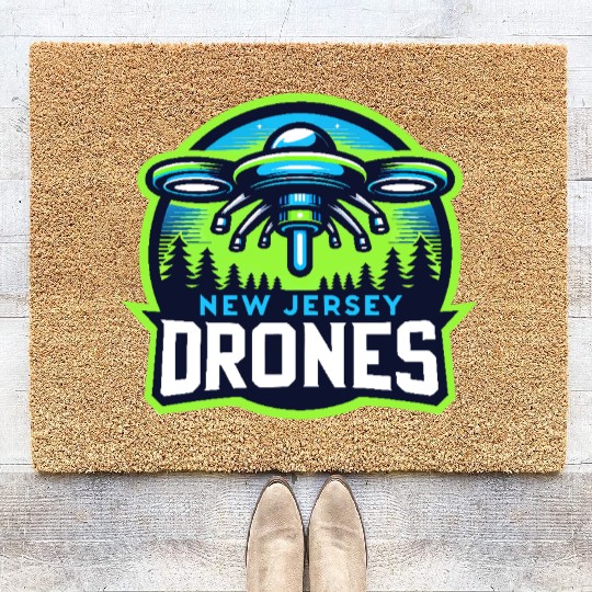 New Jersey Drones Coir Doormats