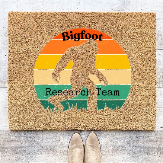 Bigfoot Research Team spectrum Coir Doormats