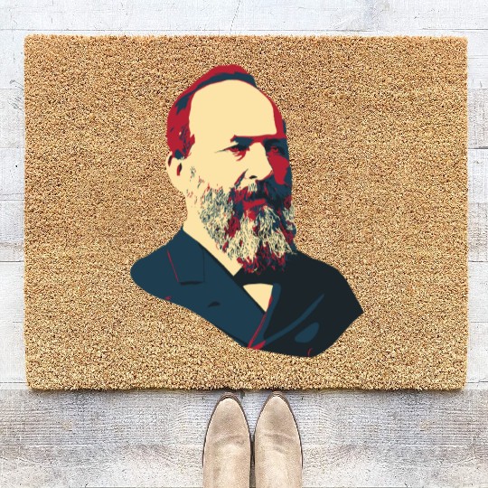 President James Abraham Garfield Coir Doormats