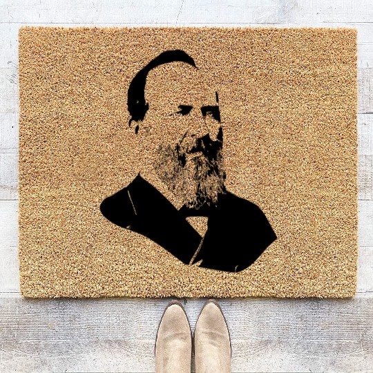 President James Abraham Garfield Coir Doormats