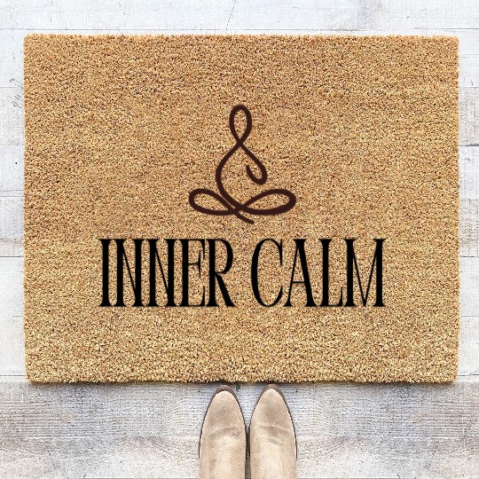 Inner calm yoga Coir Doormats