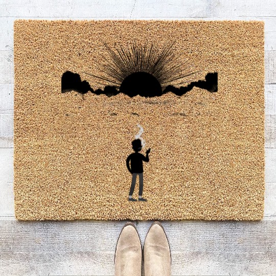 Davidof Midnight Velvet: Smooth, Bold, Timeless Coir Doormats