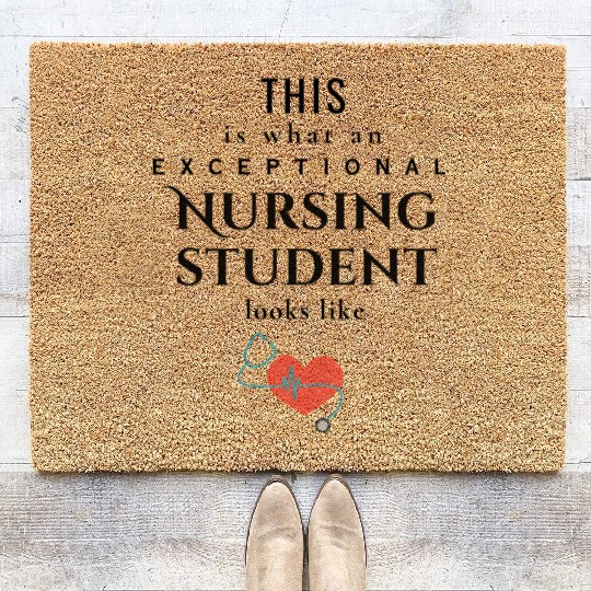 Nursing Student Coir Doormats