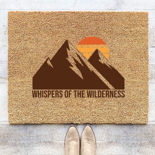 Whispers of the Wilderness Coir Doormats