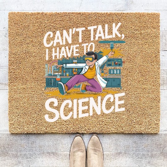 Science Laboratory Laborant Inspiration Coir Doormats