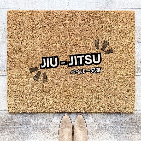 Jiu-Jitsu anime The Peyrou Brothers Kids Coir Doormats
