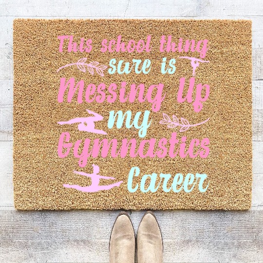 Gymnastics Gym Fitness Sports Training Coir Doormats