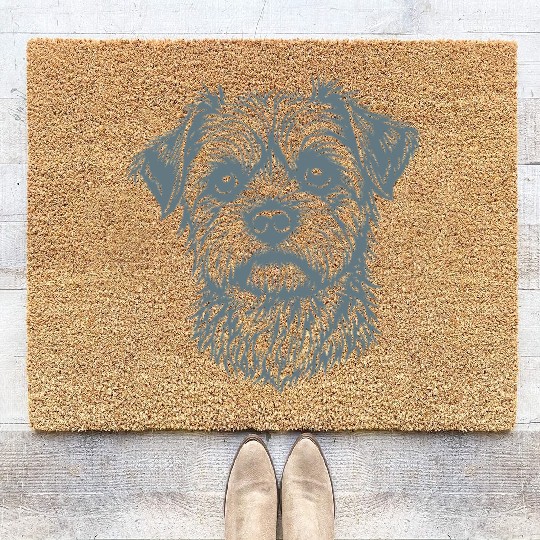 Furry Friend Forever – Dog Lovers' Design Coir Doormats