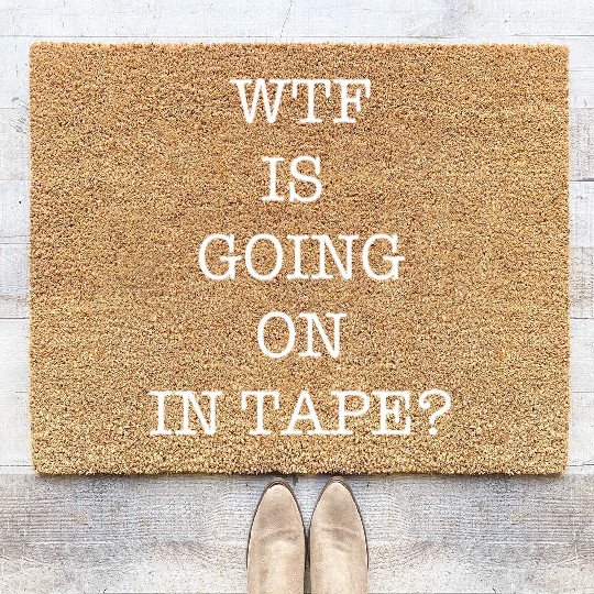 WTF Is Going On In Tape? Coir Doormats