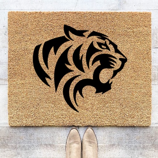 Tiger T Tattoo Coir Doormats