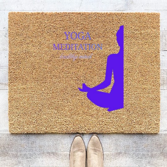 Yoga and Inner Balance Coir Doormats