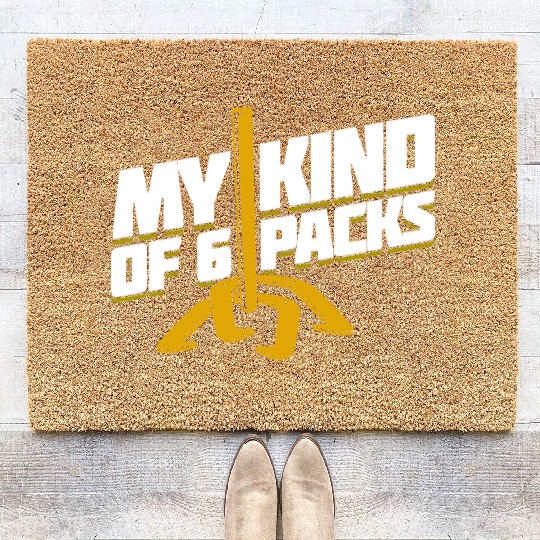 Horseshoe Pitching Coir Doormats