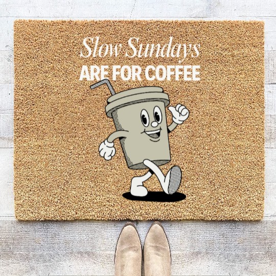 sunday funday /orlando Coir Doormats