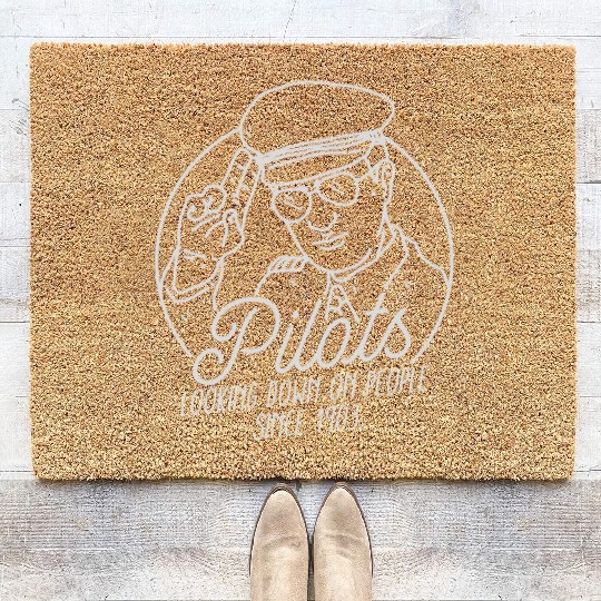 Pilots Looking Down On People Since 1903 Coir Doormats