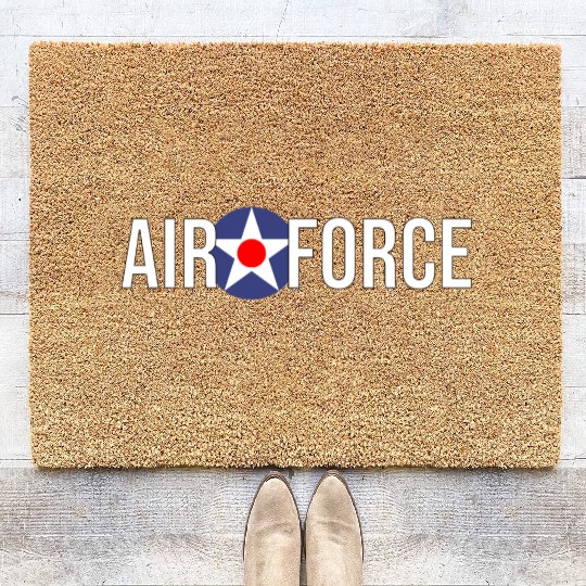 AIR FORCE ROUNDEL Coir Doormats