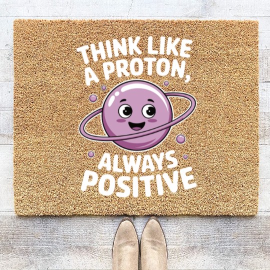 Think Like a Proton – Always Positive Coir Doormats