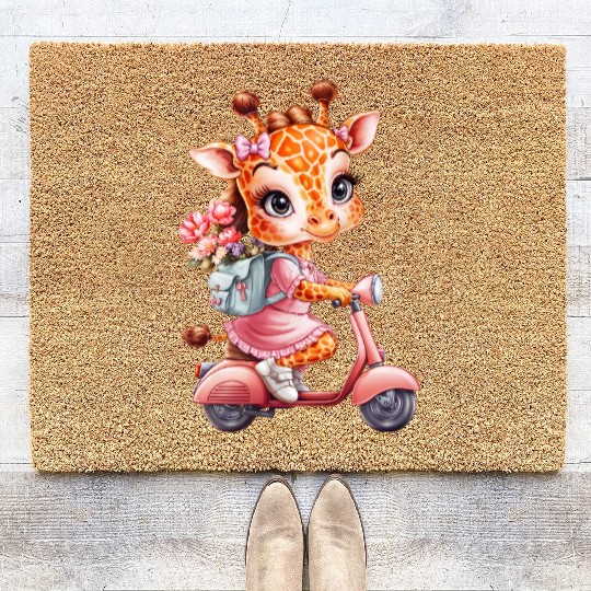 Giraffe Coir Doormats
