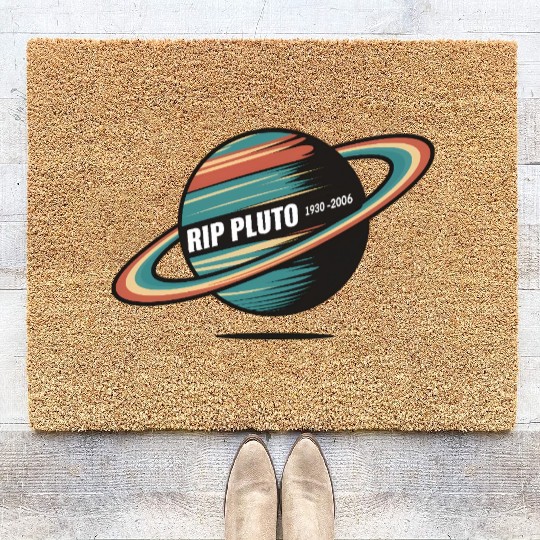 RIP Pluto Coir Doormats