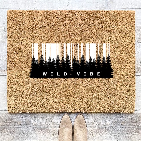 WILD VIBE – Embrace the Wilderness Coir Doormats