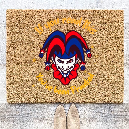 April 1st Prank Coir Doormats Unisex Coir Doormats | Fun Gift