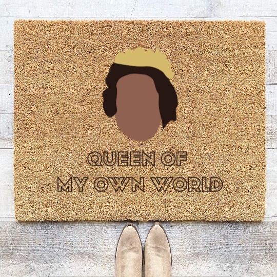 Queen of My Own World - Women's Day Coir Doormats