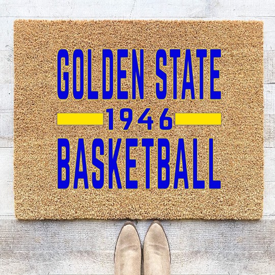 Golden State Basketball 1946 Classic Coir Doormats