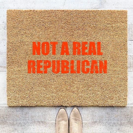 Not a real republican Coir Doormats
