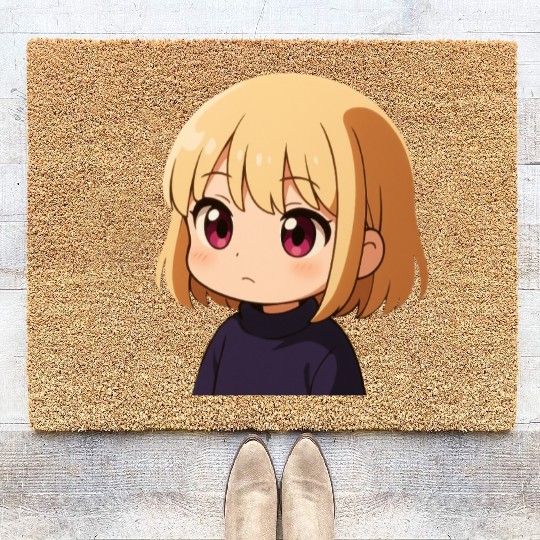 Cha Hae-In chibi version Coir Doormats