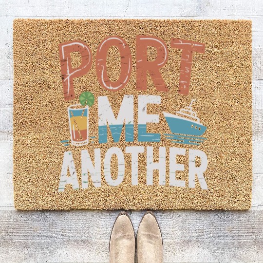 Cruise Rookie Ocean Adventure First Voyage Coir Doormats