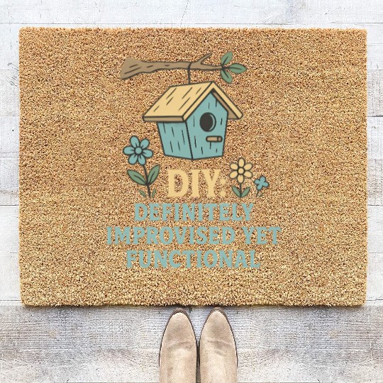 DIY Definitely Improvised Yet Functional Coir Doormats