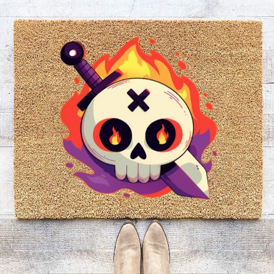 skull Coir Doormats
