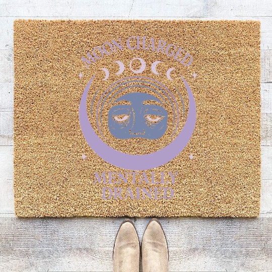 Witchy Book Club Pagan Reader Occult Fiction Coven Coir Doormats