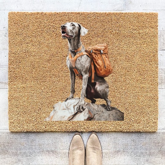 Great Pitbull Dane Coir Doormats