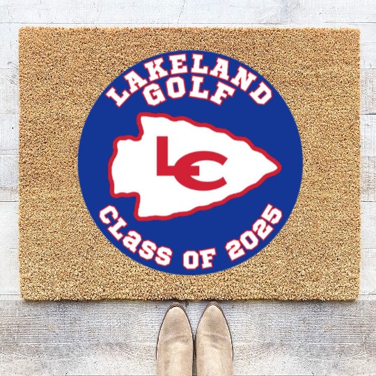 Golf Lakeland Class of 2025 Coir Doormats