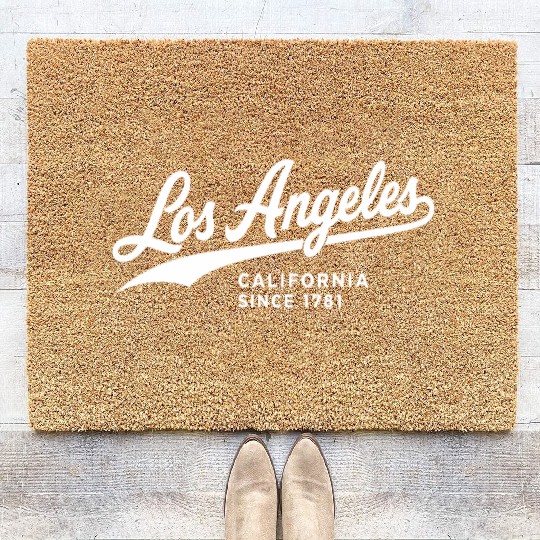 Los Angeles Limited Edition Since 1781 Coir Doormats