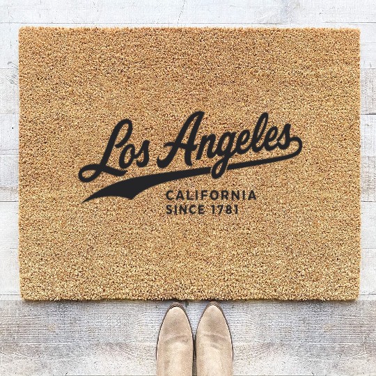 Los Angeles Limited Edition Since 1781 Coir Doormats