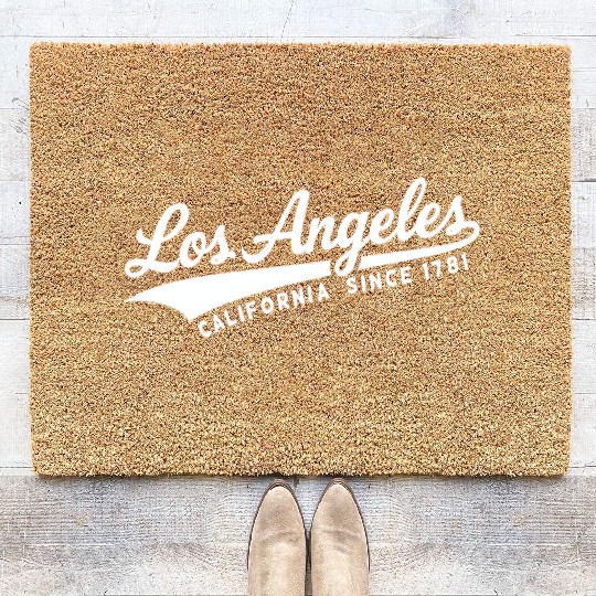 Los Angeles Limited Edition Since 1781 Coir Doormats