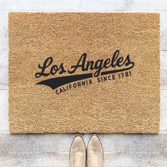 Los Angeles Limited Edition Since 1781 Coir Doormats