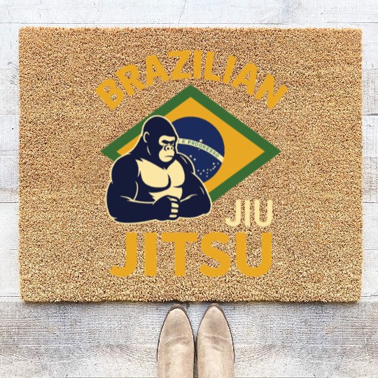 Brazilian Jiu Jitsu Gorilla Coir Doormats