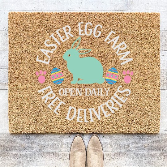 Easter Egg Farm Open Daily Free Deliveries Coir Doormats