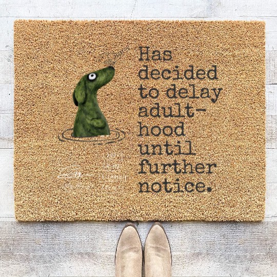 Lonely Animals - Zoe Coir Doormats
