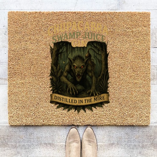 Chupacabra Swamp Juice Gin Coir Doormats