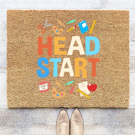 Head Start Crew School Teacher Coir Doormats